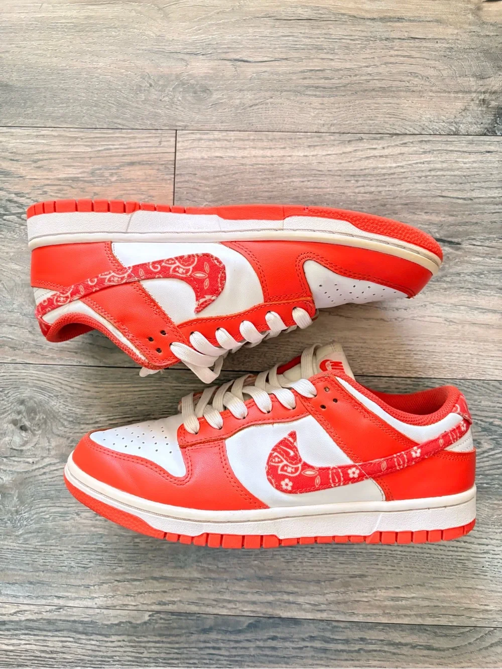 Nike Dunk Low Orange Paisley
